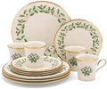 Lenox Holiday Christmas Porcelain 12-Piece Dinnerware Set with Mugs by Lenox
