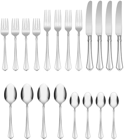 Oneida Juilliard 20-Piece 18/10 Silverware Set for 4, Flatware - Image 2
