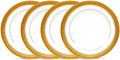 Noritake Crestwood Gold Set of 4 Bread & Butter/Appetizer Plates, 6-1/4" by Noritake