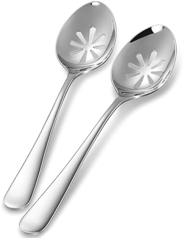 KEAWELL Premium Louise 9-Inch Slotted Serving Spoon (Slotted Spoon) - Image 5