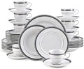 Mikasa Platinum Crown Cobalt 40-Piece Dinnerware Set, Service for 8 by Mikasa