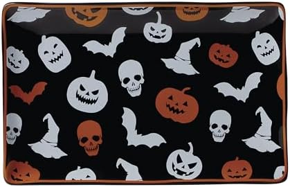 Oneida Vintro Halloween Porcelain Serving Tray by Oneida