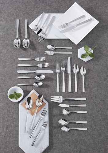 Lenox Lachlan 65-Piece 18/10 Silverware Set for 12, Flatware - Image 5
