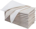 Beige Cotton Cloth Napkins Set of 12, 18x18 Inch by Palisa