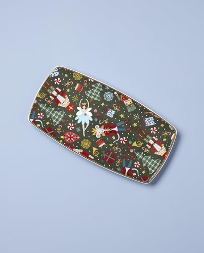 Lenox Nutcracker Ballet Porcelain Christmas Serving Tray - Image 2