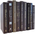 Real Books by Color® (Set of 7, Brown) Decorative Bookshelf Home Decor Shelf Styling Photo Prop