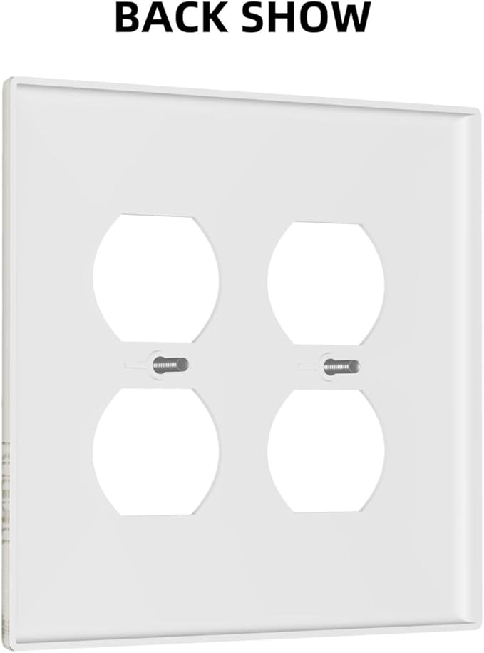 Light Switch Cover Wildflower Botanical Plant Herbs Flower 2 Gang Decorative SwitchPlates Double Duplex Wall Plates Switch Plates and Outlet Covers for Bathroom Livingroom Decor