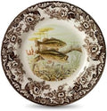 Spode – Woodland – Salad Plate - Bass – Brown/White by Spode