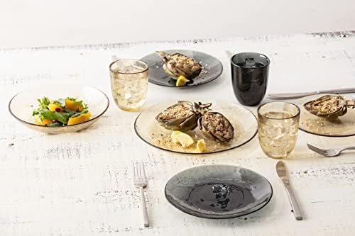 Fortessa Los Cabos Glass Dinnerware Collection, Dessert Snack Bowl (Set of 4), 5 Inch/12.5 oz, Ginger Root - Image 5