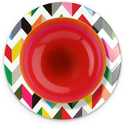 French Bull Melamine Assorted Plates-6 Piece Set -Melamine Dinnerware-Platter, Serving, Party, Platter, Dish (11" Dinner Plate, Assorted) - Image 6
