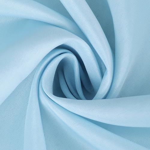 FOLINS&HOME Baby Blue Cloth Napkins Set of 8 Decorative 20x20 Inch Napkins - Image 4