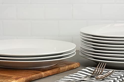 10 Strawberry Street 10.5" Catering Round Dinner Plate, Set of 12 , White - Image 5