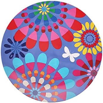 French Bull Plates - 4 Piece Set - 9 inch Melamine Salad Plates Set of 4 - Melamine Dinnerware for Indoor and Outdoor - Festival - Image 2