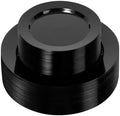 Bestluck 100PCS Black Plastic Plates, Black Disposable Plates for 50 Guests by Bestluck
