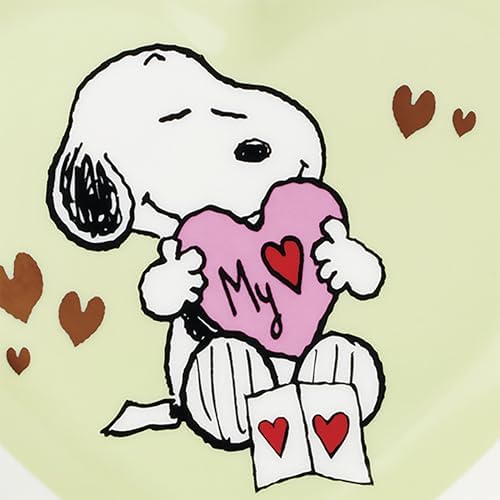 Lenox Snoopy Valentine's Day 4-Piece Heart Plates, Dessert Plate Set for 4 - Image 5