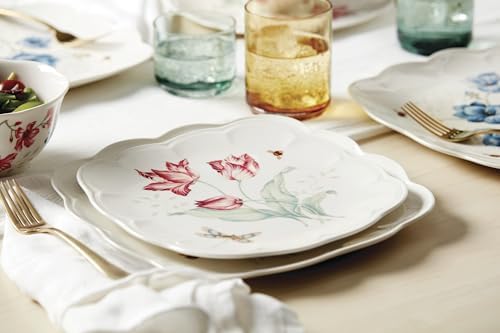 Lenox 894308 Butterfly Meadow Square 4-Piece Accent Plates - Image 6