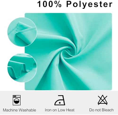 Hiasan Cloth Napkins Set of 6, 20 x 20 Inch, Aqua - Image 4