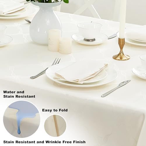 Newbridge Holiday Ribbons Bows Ivory Napkins, Set of 4 - Image 3