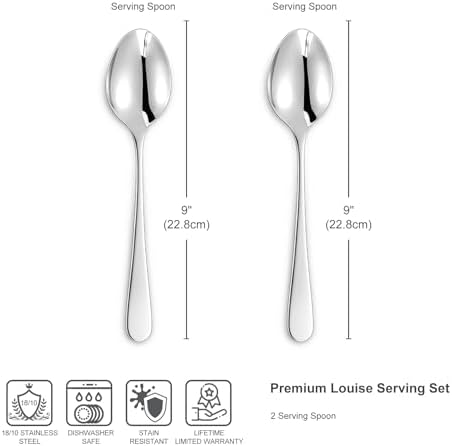 KEAWELL Premium Louise 9-Inch Serving Spoon (Serving Spoon) - Image 2