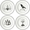 Lenox Vintage Halloween Porcelain Dessert Plates, Set of 4 by Lenox