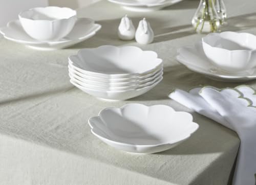 Lenox Studio 1414 Scallop Pasta Bowls Set For 6 - Image 4