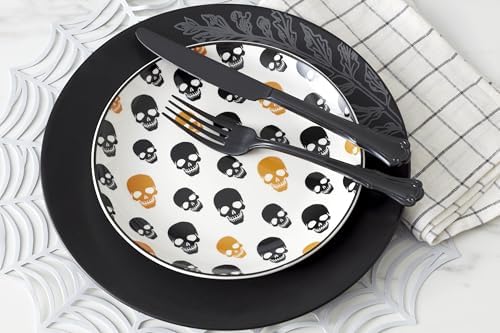 Oneida Vintro Halloween 4-Piece Accent Plates, Appetizer Plate Set for 4 - Image 4