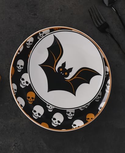 Oneida Vintro Halloween Tidbit Plates Set Of 4, Service For 4 - Image 6