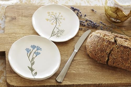 Lenox Wildflowers 4-Piece Tidbit Plates, Dessert Plate Set for 4 - Image 5