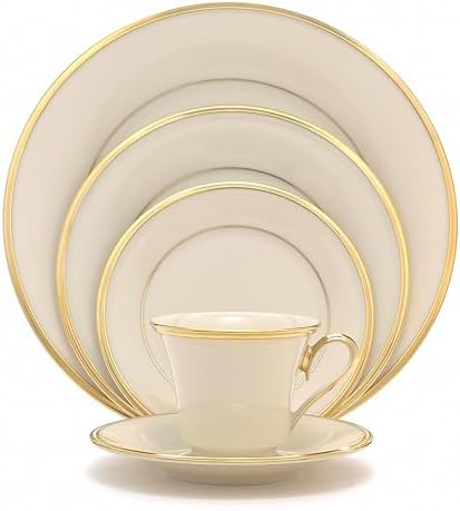 Lenox Eternal Porcelain 5-Piece Dinnerware Set for 1 by Lenox