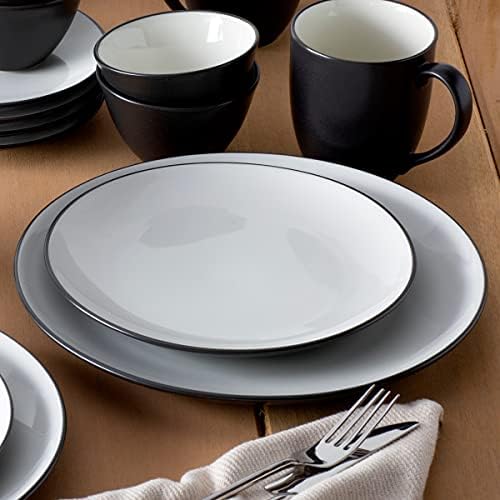 Noritake Colorwave Graphite 4-Piece Coupe Place Setting, Service for 1 - Image 3
