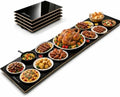63"×12" Food Warmers for Parties Buffet, Linkable Warming Trays for Buffets by Unknown