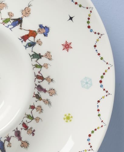 Lenox Dr. Seuss Grinch Christmas Chip and Dip Bowl - Image 3