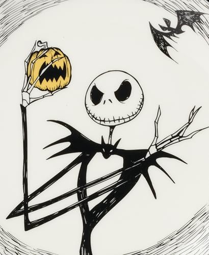 Lenox Nightmare Before Christmas Halloween Accent Plates, Appetizer Set - Image 6