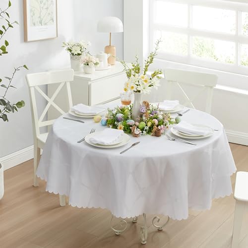 Newbridge Holiday Ribbons Bows White Napkins, Set of 4 - Image 6