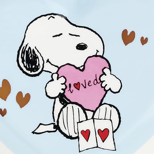 Lenox Snoopy Valentine's Day 4-Piece Heart Plates, Dessert Plate Set for 4 - Image 2