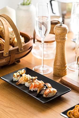 LAUCHUH Serving Platters, 10 inch Porcelain Serving Plates Sushi Plates - Image 5