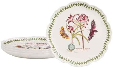 Portmeirion Botanic Garden Lotus Plates - Set of 4 - Image 2
