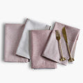 Rust Cotton Cloth Napkins Set of 4, 18x18 Inch by Palisa