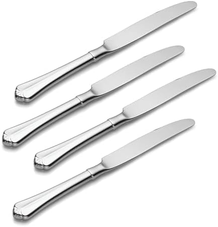 Oneida Juilliard Fine Flatware Dinner Knives, 0.65 LB, Metallic - Image 2