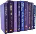 Real Books by Color® (Set of 9, Purple) Decorative Bookshelf Home Decor Shelf Styling Photo Prop