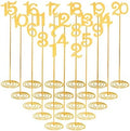 20 Pcs 12 Inch Metal Table Numbers 1-20 Wedding Table Numbers by Vankcp