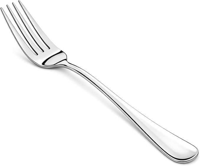 16 Pieces Dinner Forks Set,8" Forks,Food Grade Stainless Steel Dinner Forks,Fine Fork Set for Home,Kitchen,Restaurant,Mirror Polished and Dishwasher Safe
