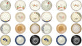 12 Pcs Japanese Sauce Dishes, 2 Oz Round Ceramic Side Dish Set (Pack of 2) by Nagpew