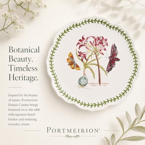 Portmeirion Botanic Garden Lotus 11.25" Plate - Image 7