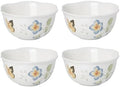 Lenox Butterfly Meadow Porcelain 12oz Dessert Bowl Set for 4 (4-Piece) by Lenox