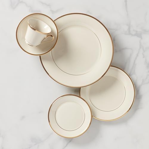 Lenox Eternal Porcelain 5-Piece Dinnerware Set for 1 - Image 2