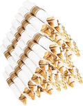 400PCS Gold Wrapped Silverware Set Disposable Hammered for Weddings by Joyido