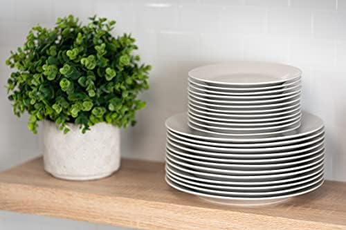 10 Strawberry Street 7.5" Catering Round Salad/Dessert Plate, Set of 12,White - Image 5