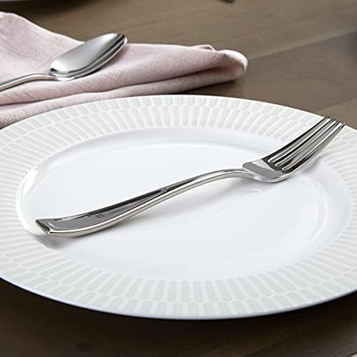 Oneida Moda Dinner Forks Silverware Set for 4, Flatware - Image 2