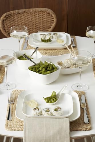 Lenox Studio 1414 Square Bone China 16-Piece Dinnerware Set for 4 - Image 4